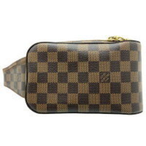 Louis Vuitton Damier Body Brown Waist Bag Geronimos